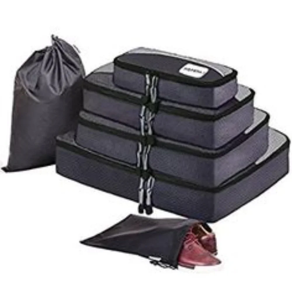 6 Mesh Travel Organizer Packing Cubes (Hoperay)